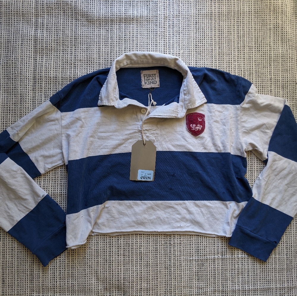 LF vintage rugby crop